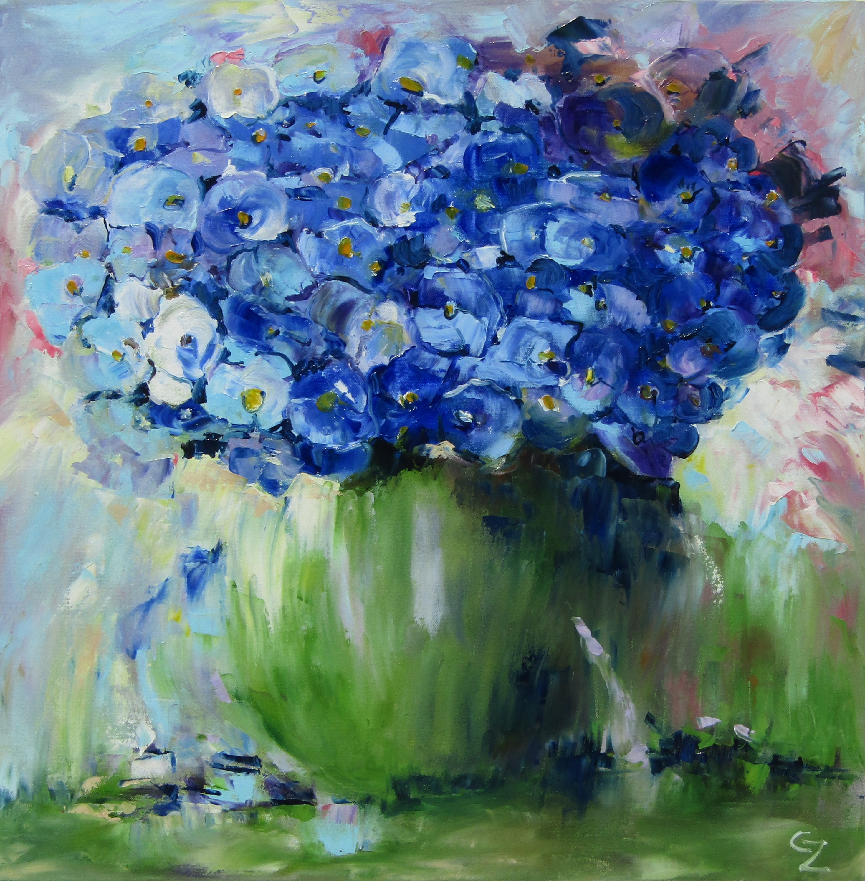 Traum in Blau von Zenzes, Christa 