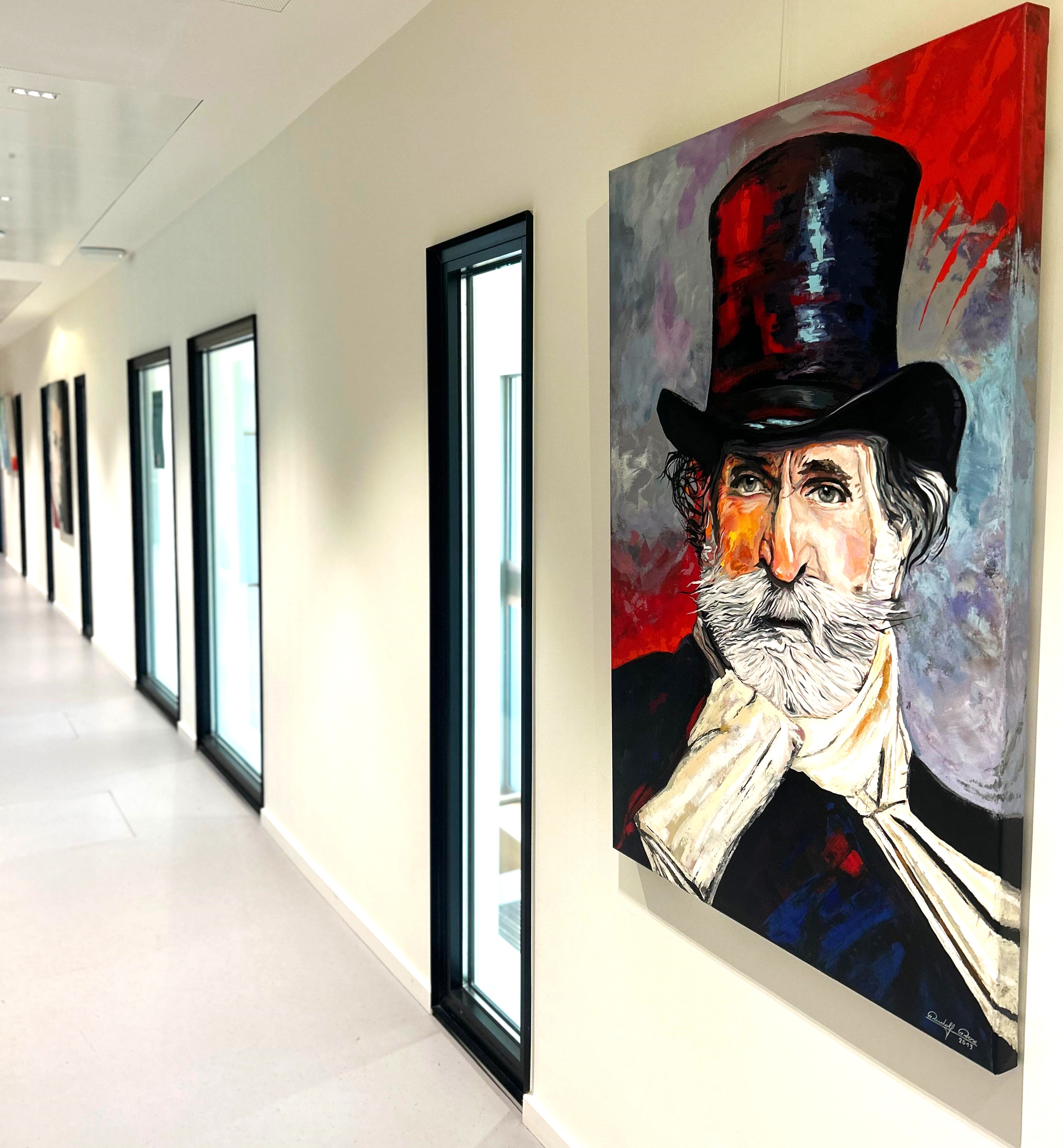 Kunst mieten Rudolf Rox