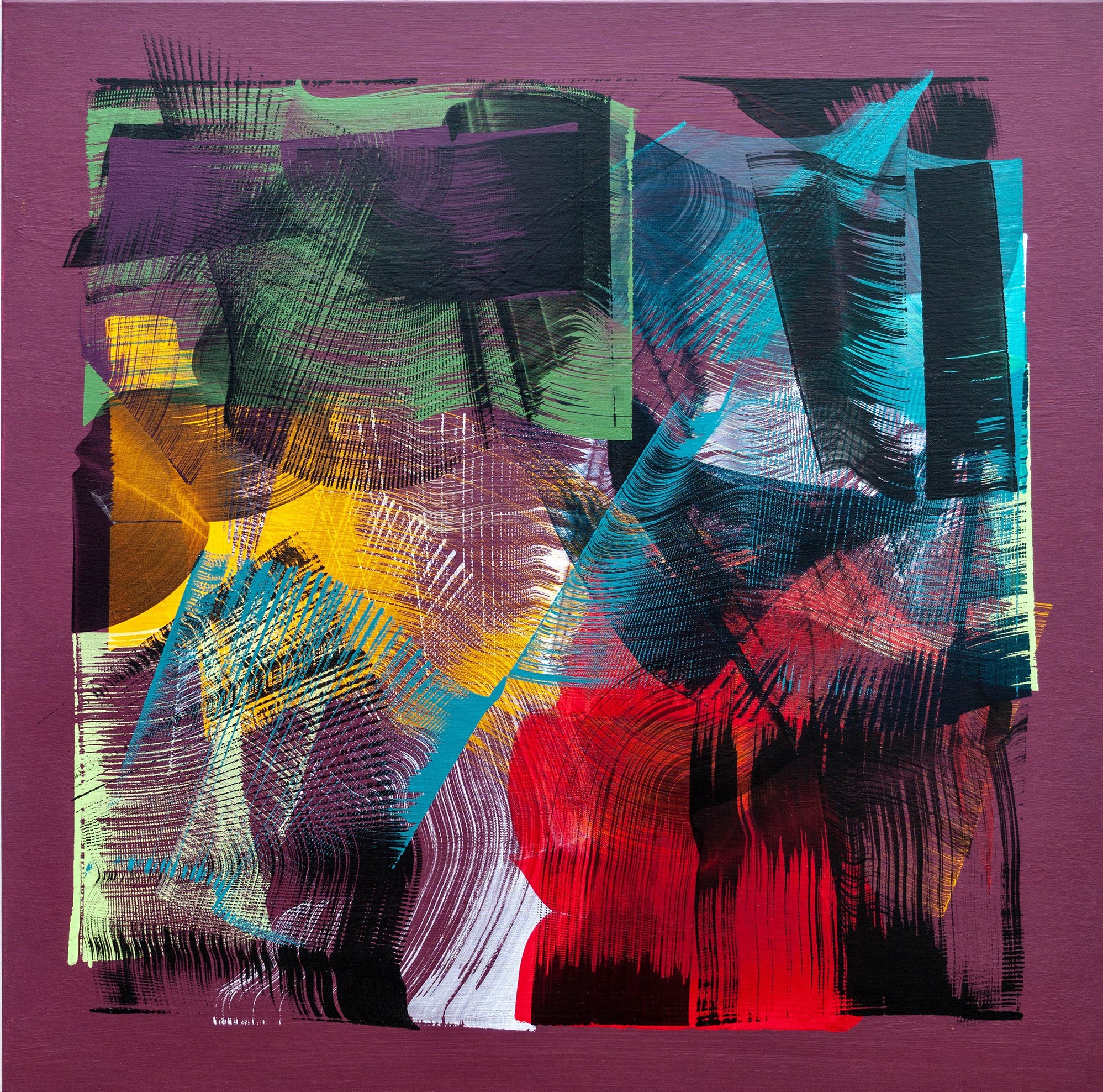 Sine Waves 5 von Yashin, Denis 