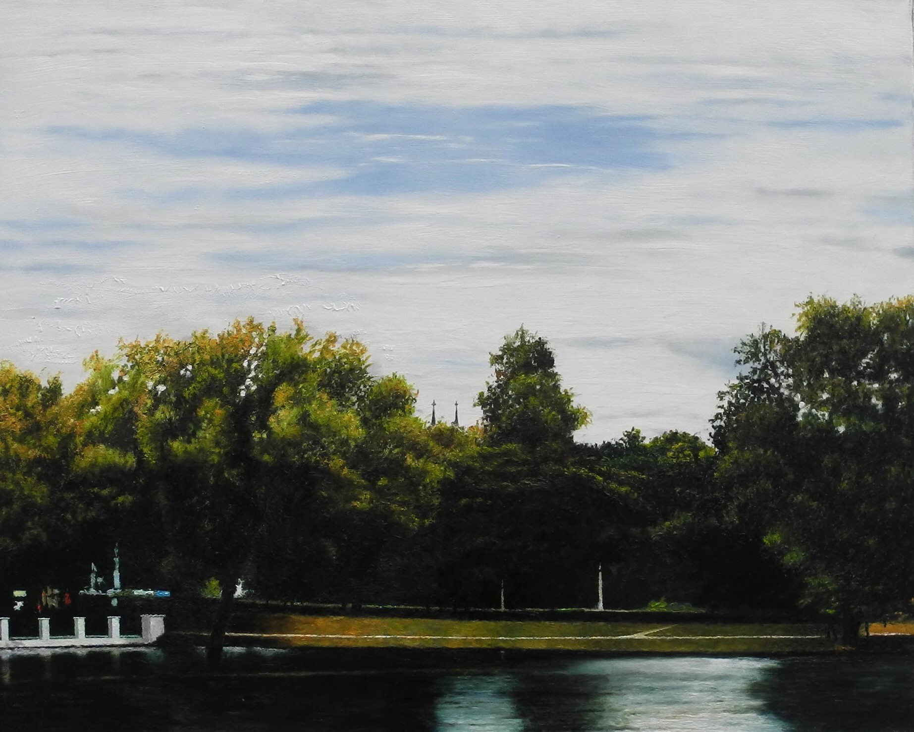 Am Aachener Weiher von Wandelt, Hans-Peter