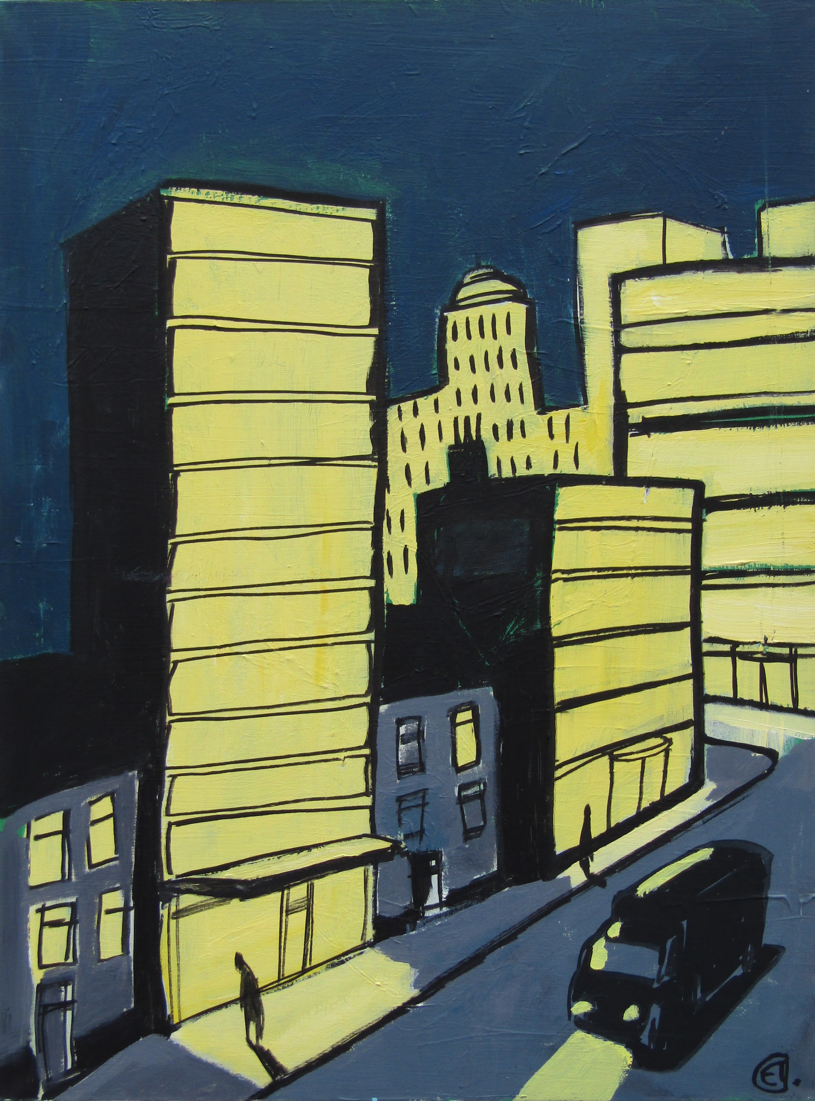 City by night 10 von Tornado, Eddy