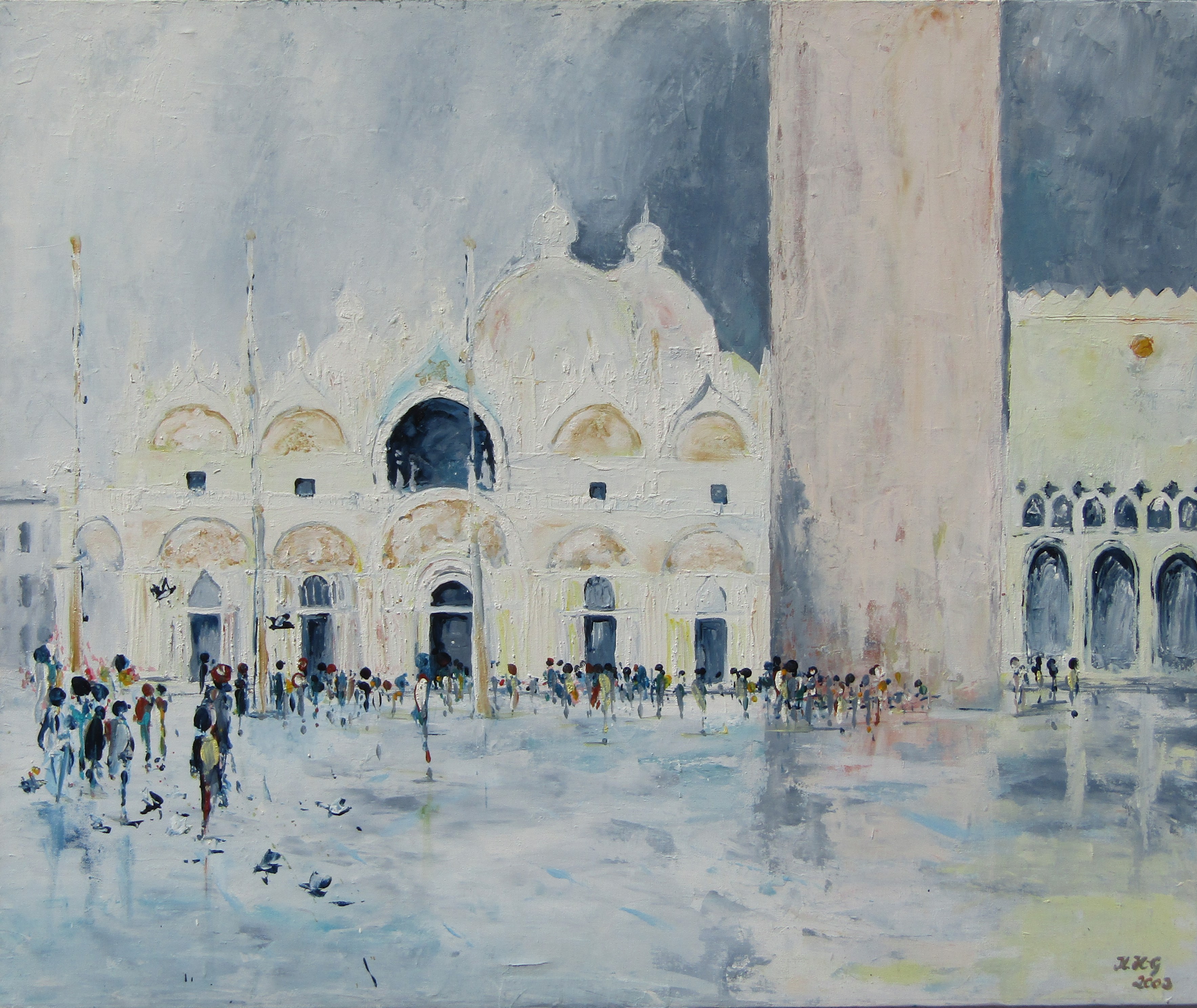 San Marco nach dem Regen San Marco nach dem Regen von Hansen-Gluschitz, Katharina