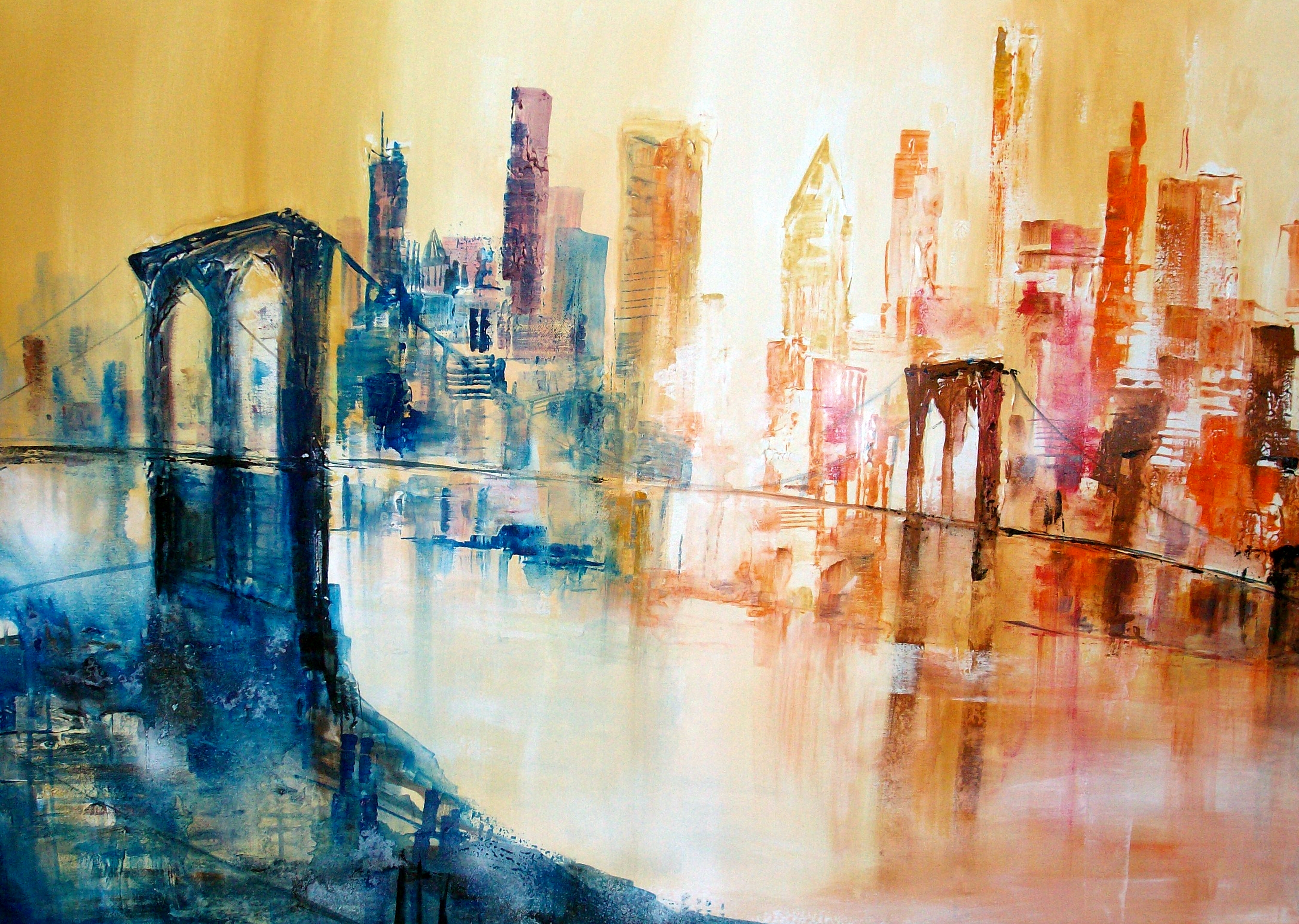 Brooklyn Bridge von Hilscher, Sabine 